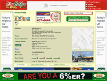 Tablet Screenshot of jessys.pizzahalifax.com